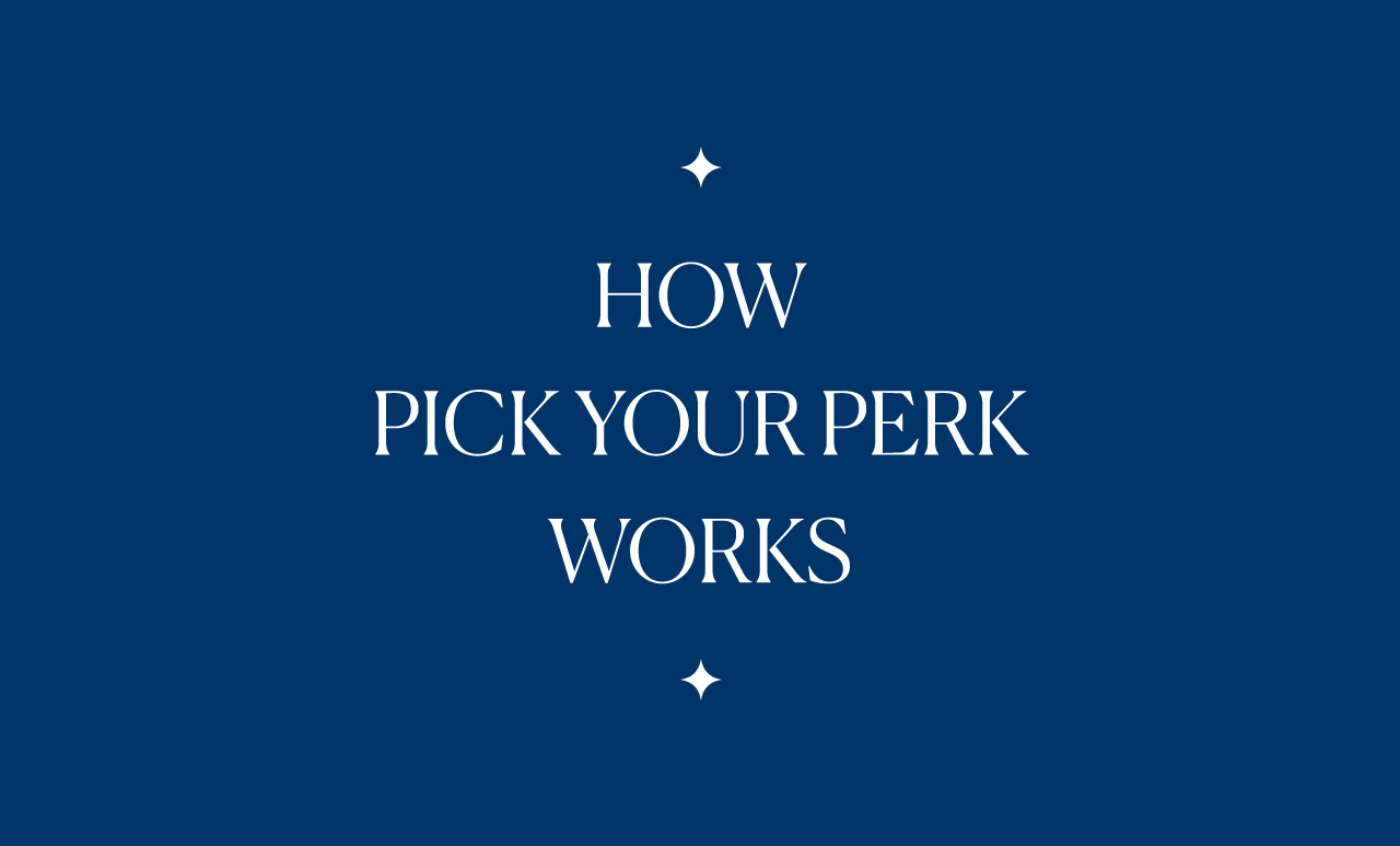 How pick your perks works